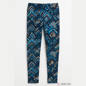Joe Boxer Girls Printed Leggings Size Small